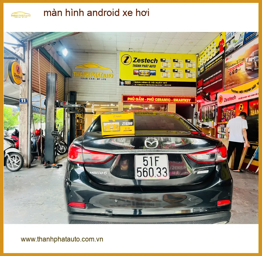 Anh Duy lắp màn hình Android xe hơi Hyundai Accent tại Củ Chi để có nhiều tính năng hơn ảnh thực tế 3