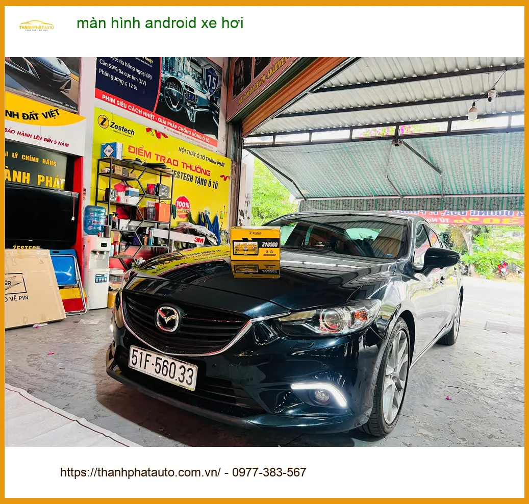 Anh Duy lắp màn hình Android xe hơi Hyundai Accent tại Củ Chi để có nhiều tính năng hơn ảnh thực tế 4