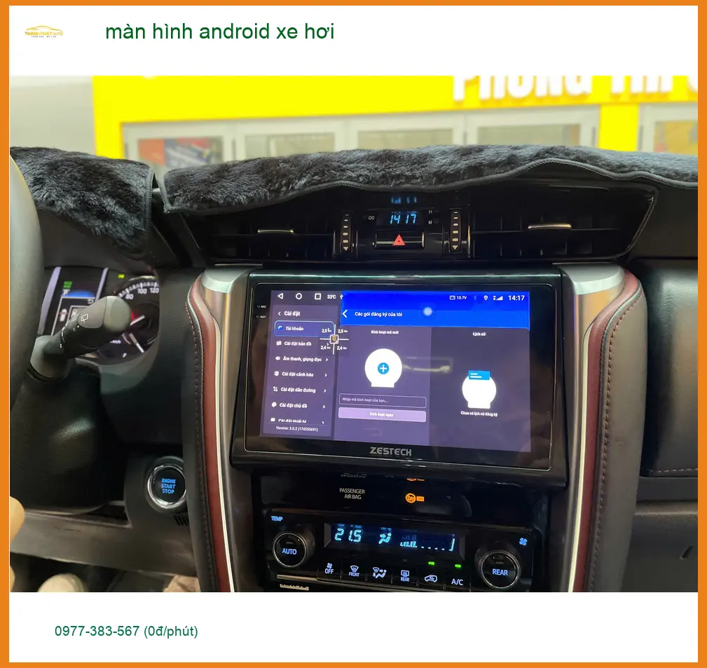 Anh Minh nâng cấp màn hình Android cho Hyundai Accent tại Quận 7 ảnh thực tế 4