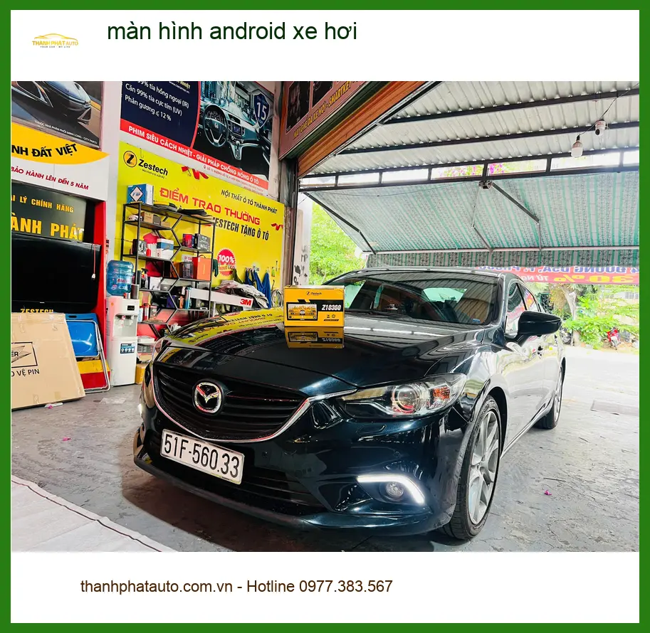 Anh Khải nâng cấp màn hình Android xe hơi Honda CRV tại Quận Thủ Đức