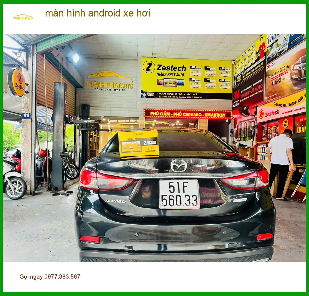 Anh Khải nâng cấp màn hình Android xe hơi Honda CRV tại Quận Thủ Đức ảnh thực tế 2