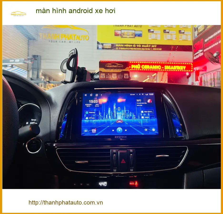 Anh Khải nâng cấp màn hình Android xe hơi Honda CRV tại Quận Thủ Đức ảnh thực tế 4