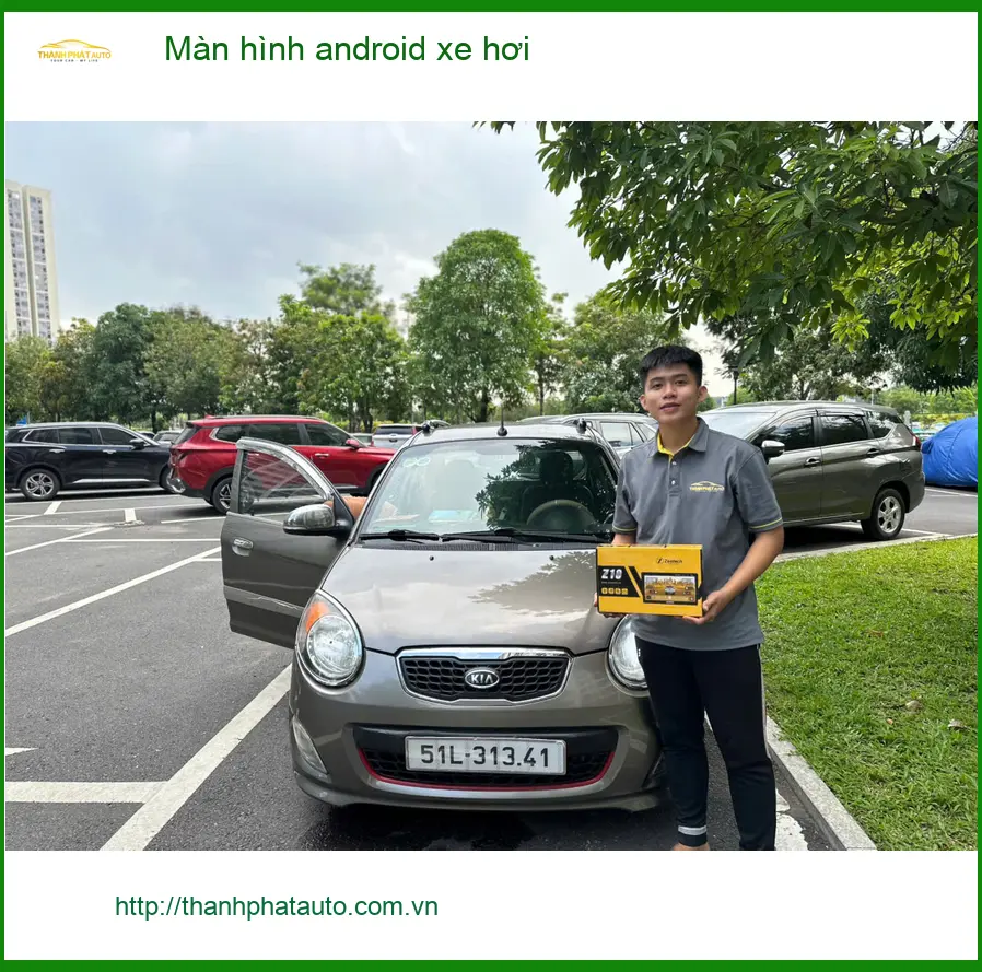 Anh Khang lắp màn hình Android xe hơi cho Honda CR-V tại Quận 12 ảnh thực tế 2