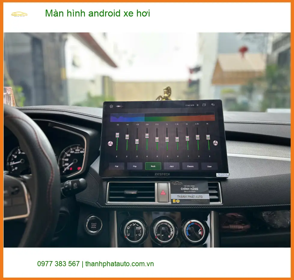Anh Lâm nâng cấp màn hình Android cho Hyundai Accent ở Thủ Đức để xem bản đồ