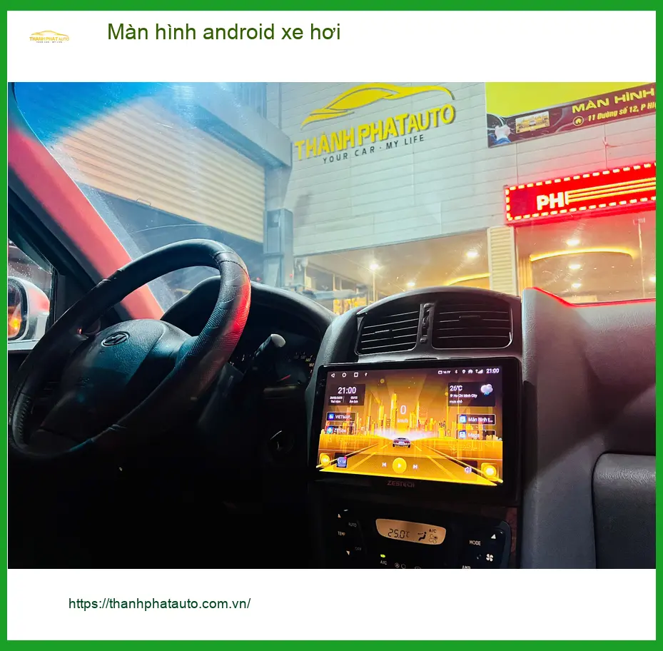 Anh Quang lắp màn hình Android xe hơi cho Mazda 3 tại Quận Thủ Đức để xem YouTube ảnh thực tế 2