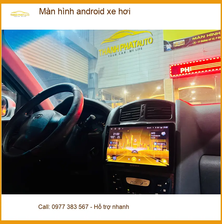 Anh Dũng lắp màn hình android xe hơi cho Honda CRV tại Quận Hóc Môn để nâng cấp giải trí ảnh thực tế 2