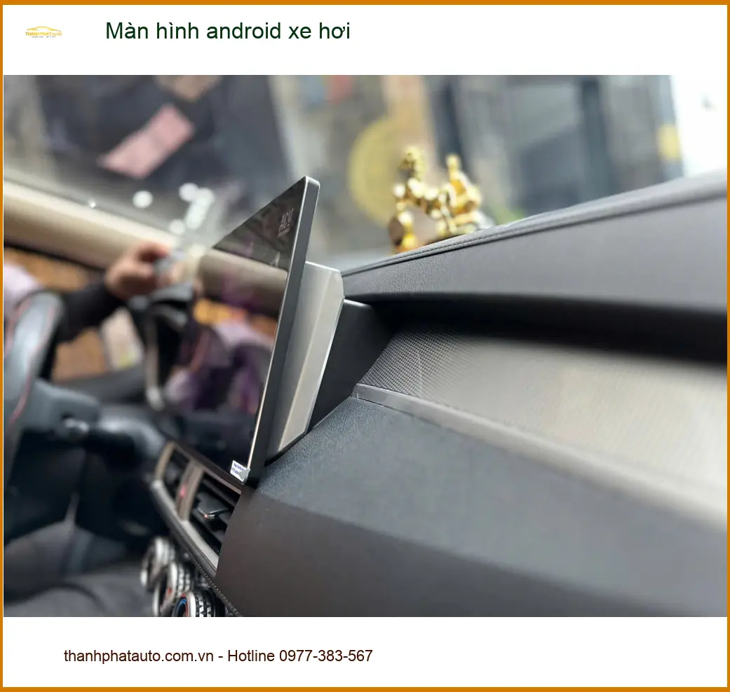 Anh Duy lắp màn hình android xe hơi Honda CRV Quận 12 cho công việc ảnh thực tế 2