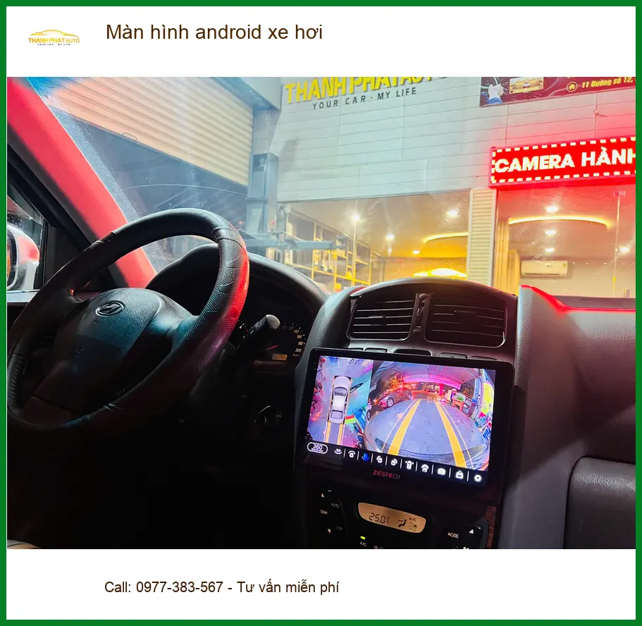 Anh Dũng lắp màn hình android xe hơi cho Honda CRV tại Quận Hóc Môn để nâng cấp giải trí ảnh thực tế 4