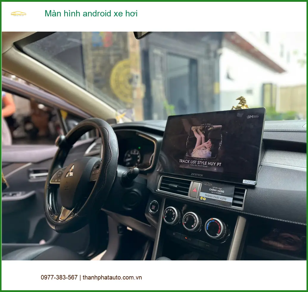 Anh Duy lắp màn hình android xe hơi Honda CRV Quận 12 cho công việc ảnh thực tế 4