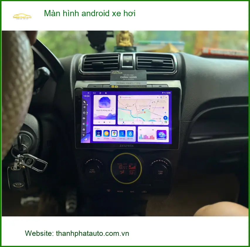 Anh Đạt lắp màn hình android xe hơi Hyundai Accent tại Hóc Môn để nâng cao trải nghiệm lái