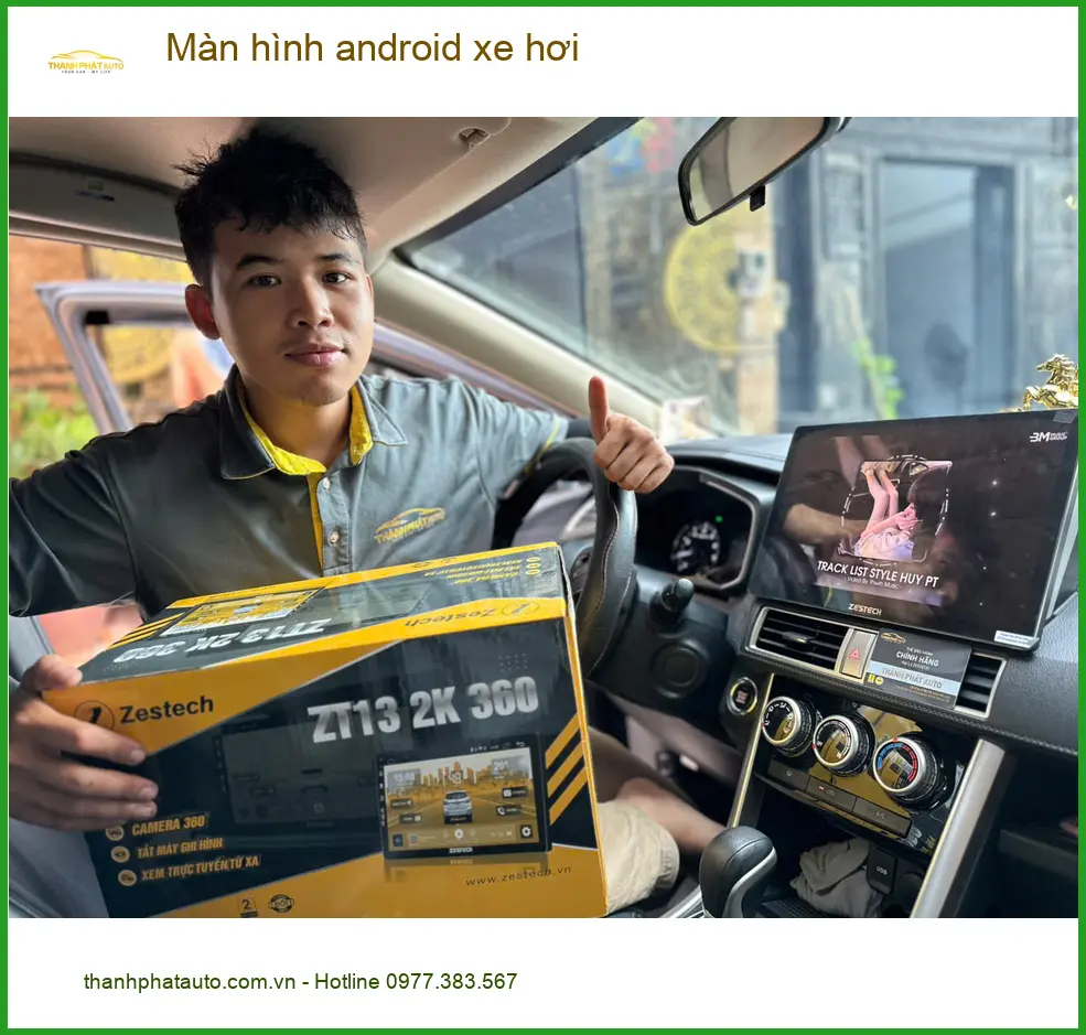 Chị Diệu nâng cấp màn hình Android Kia K3 tại Quận 2 - Nâng tầm trải nghiệm ảnh thực tế 2