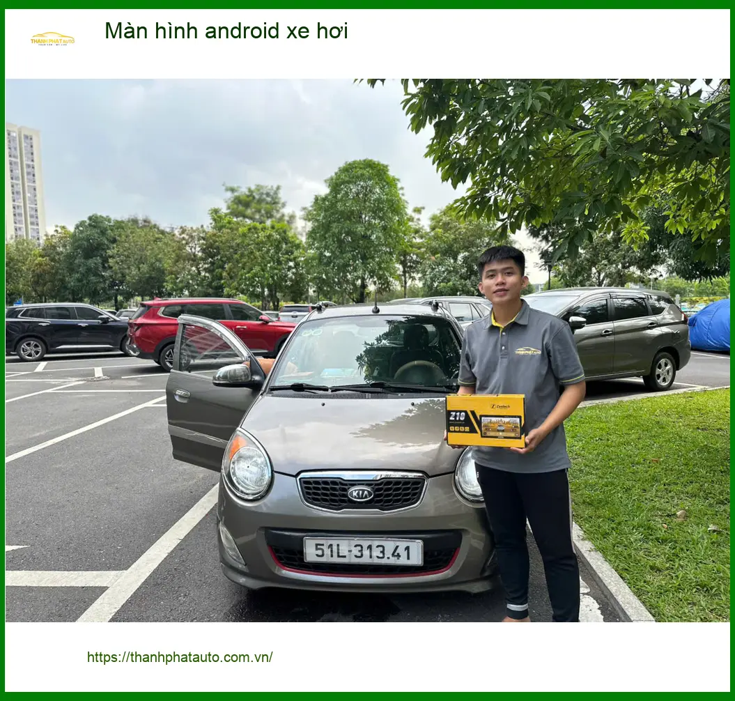 Anh Đạt lắp màn hình android xe hơi Hyundai Accent tại Hóc Môn để nâng cao trải nghiệm lái ảnh thực tế 3