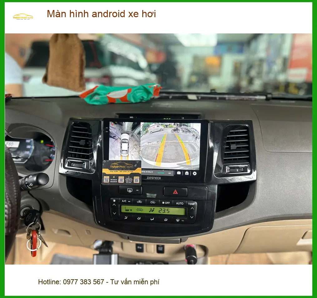 Anh Kiên lắp màn hình Android xe hơi Hyundai Accent tại Quận 2 để nâng tầm trải nghiệm lái