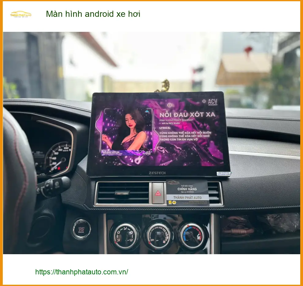 Anh Đăng lắp màn hình Android xe hơi cho Hyundai Accent tại Củ Chi ảnh thực tế 2