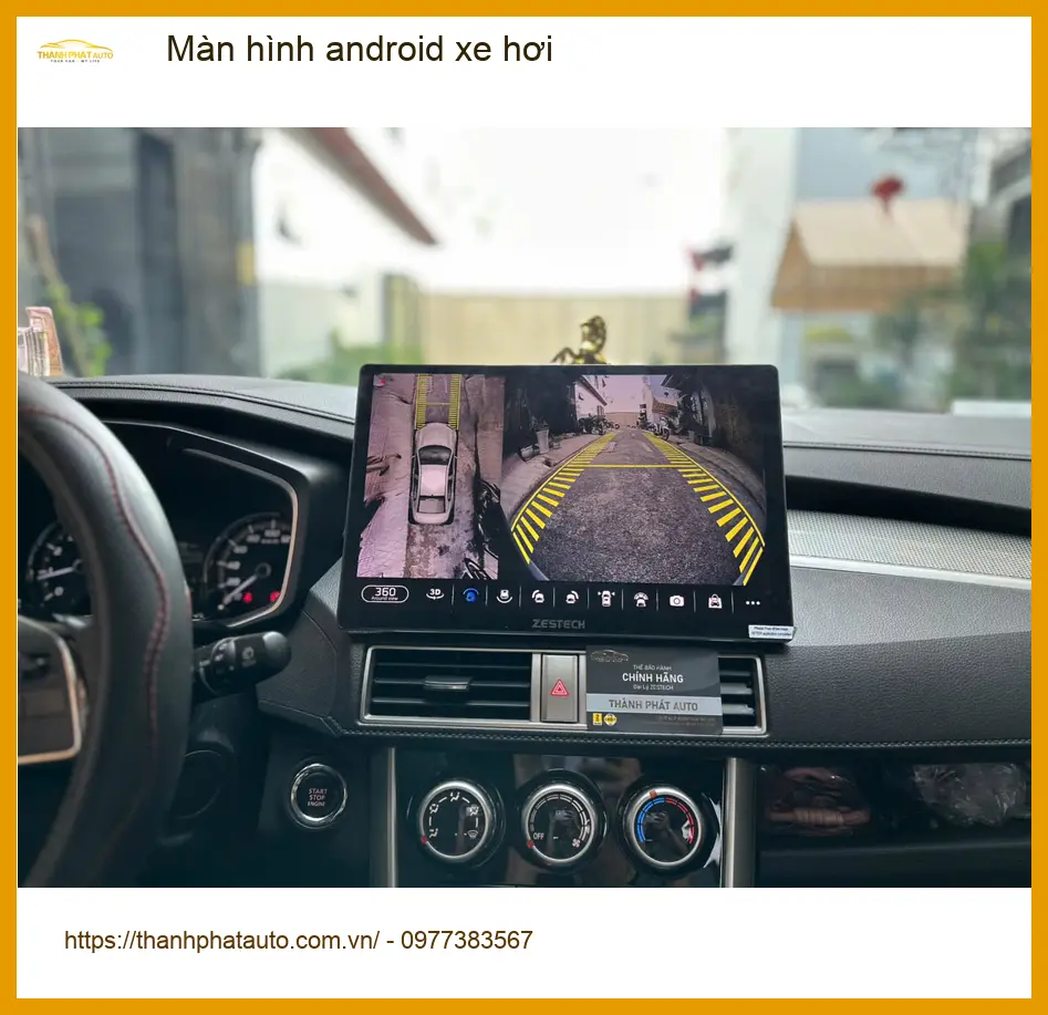 Anh Đăng lắp màn hình Android xe hơi cho Hyundai Accent tại Củ Chi ảnh thực tế 3