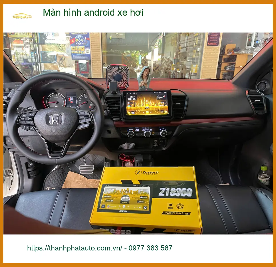Chị Mai lắp màn hình android xe hơi cho Toyota Fortuner tại Quận 12 ảnh thực tế 5