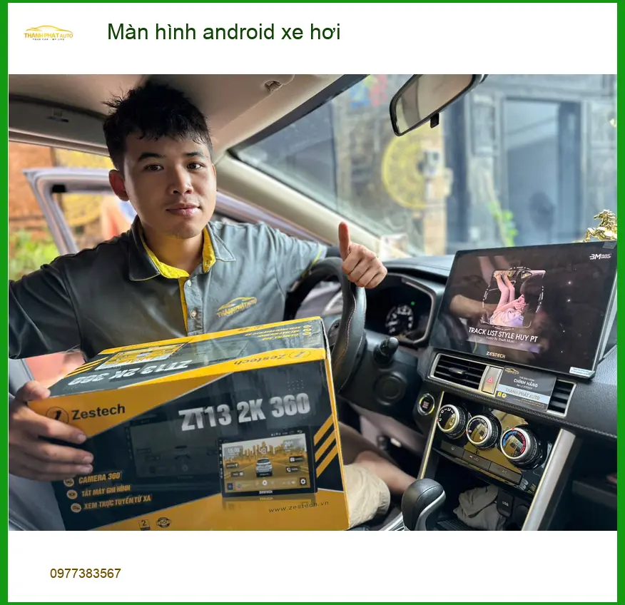 Anh Đăng lắp màn hình Android xe hơi cho Hyundai Accent tại Củ Chi ảnh thực tế 5