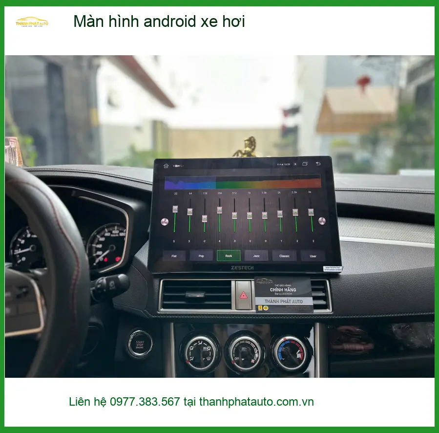 Anh Phi nâng cấp màn hình android cho Honda CR-V tại Quận 9 ảnh thực tế 4
