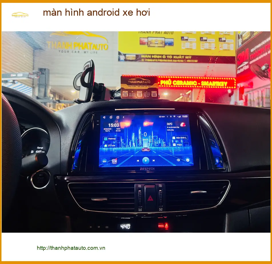 Anh Trọng lắp màn hình Android cho Kia Seltos tại Quận Tân Phú ảnh thực tế 2