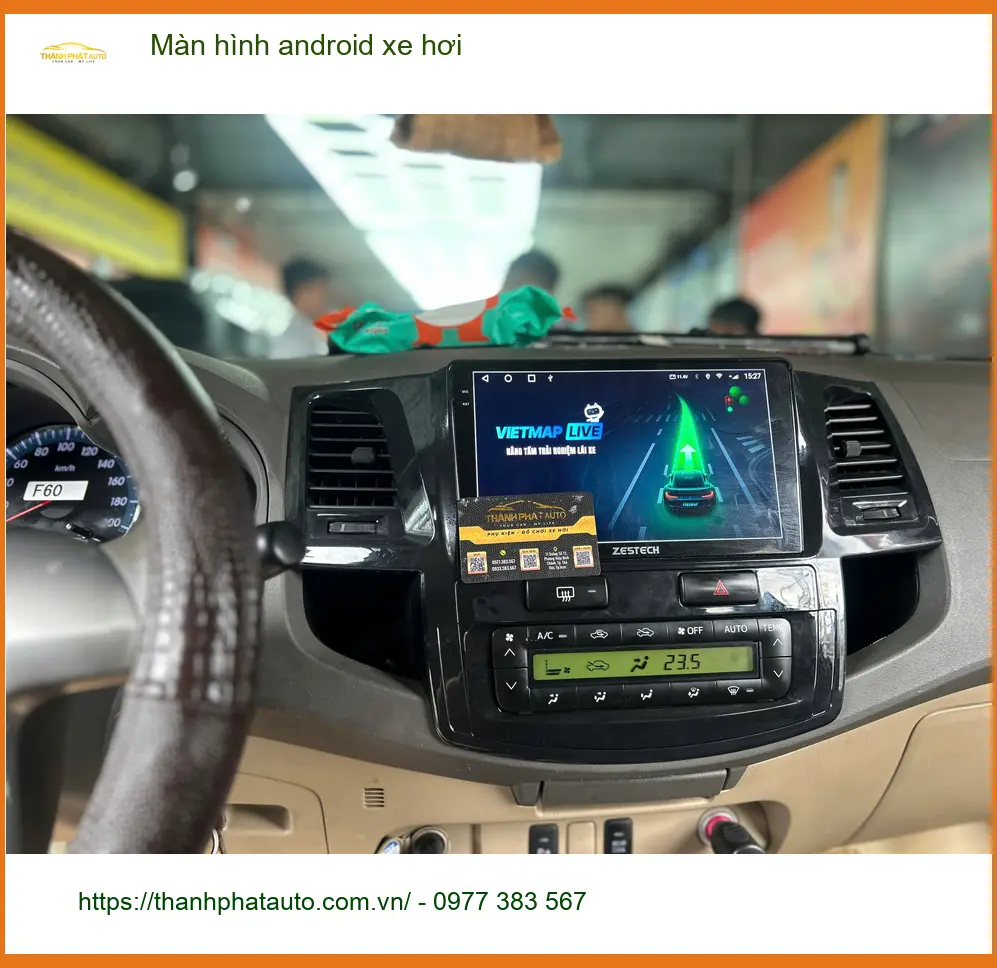 Anh Quang lắp màn hình android xe hơi Hyundai Elantra tại Quận Tân Phú