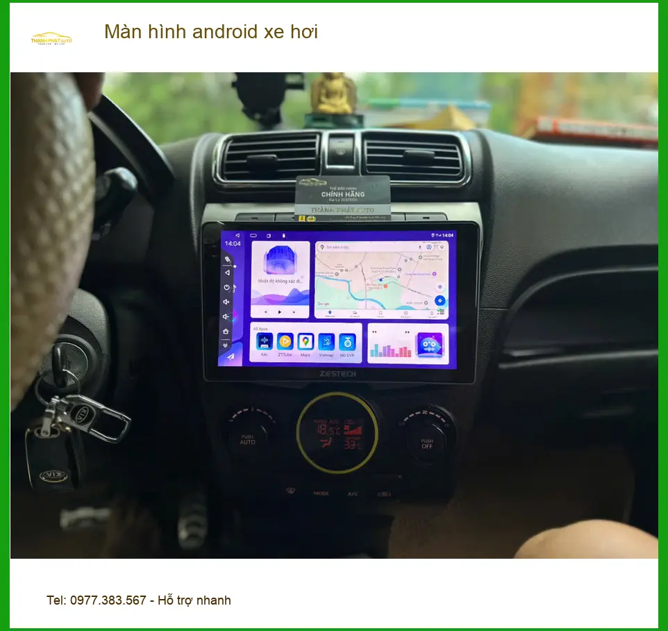 Anh Quang nâng cấp màn hình android xe hơi Honda CR-V uy tín Quận Gò Vấp