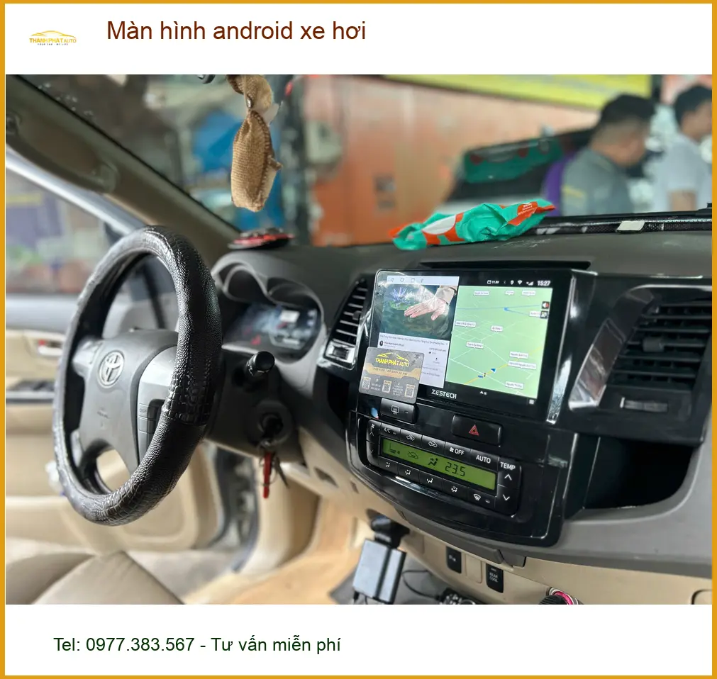Anh Minh nâng cấp màn hình Android xe hơi Honda HR-V tại Quận 7