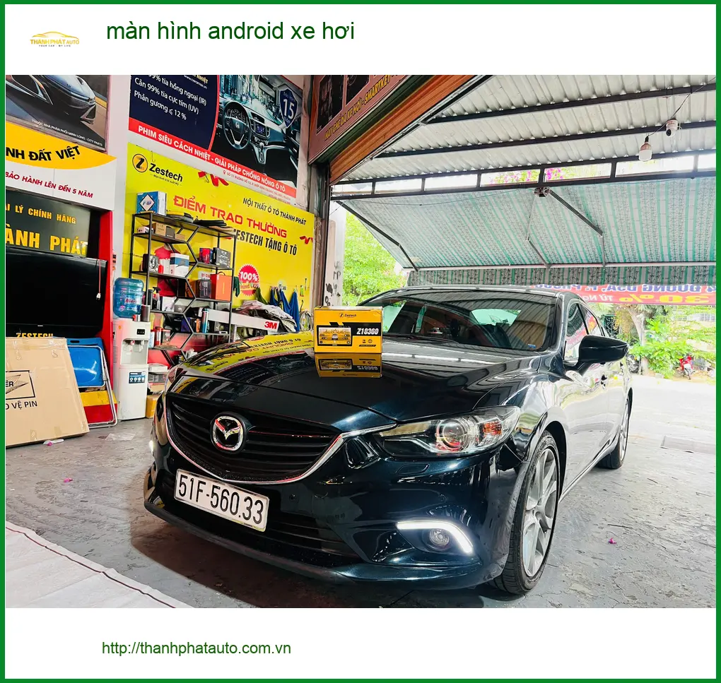 Anh Tùng lắp màn hình Android xe hơi cho Kia Sorento tại Quận 1