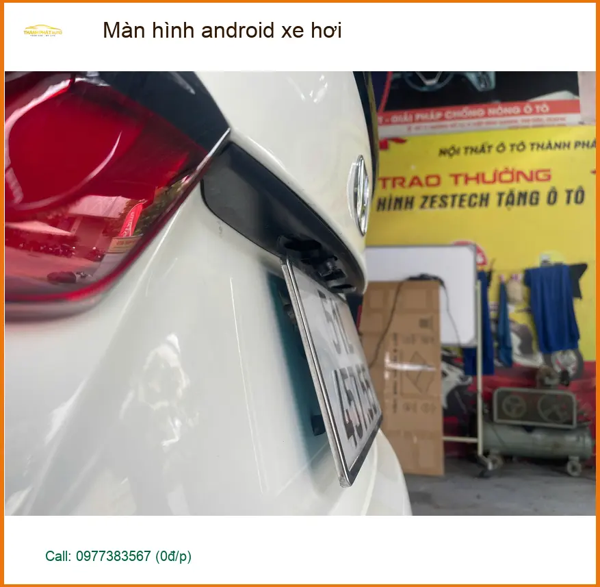 Chú Lâm lắp màn hình Android xe Hyundai Accent tại Quận Bình Tân để lái xe tiện nghi. ảnh thực tế 2