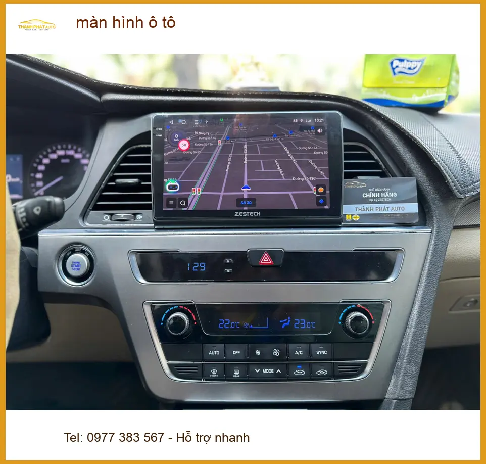 Chú Minh nâng cấp màn hình ô tô cho Honda CRV tại Nhà Bè uy tín ảnh thực tế 3