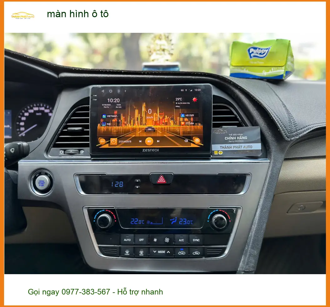 Chú Minh nâng cấp màn hình ô tô cho Honda CRV tại Nhà Bè uy tín ảnh thực tế 5