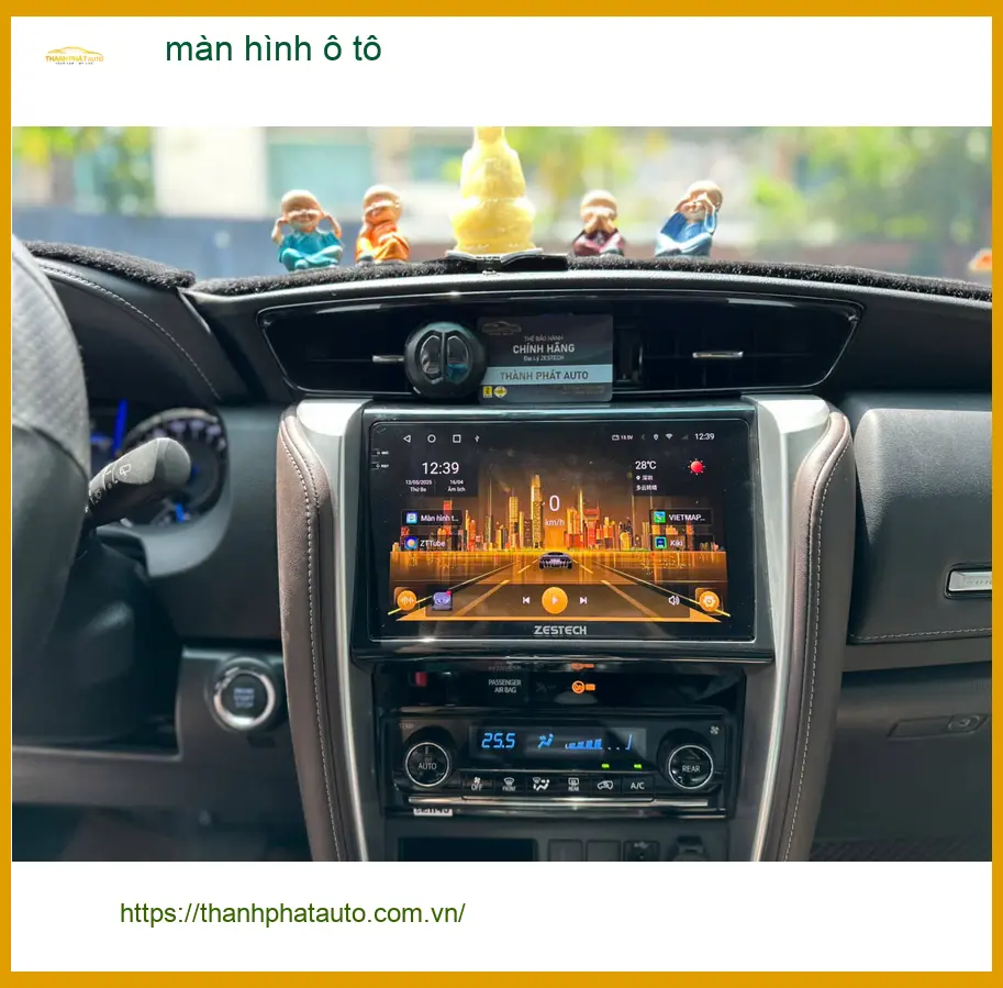 Anh Dũng nâng cấp màn hình ô tô cho Toyota Camry 2019 tại Nhà Bè ảnh thực tế 2
