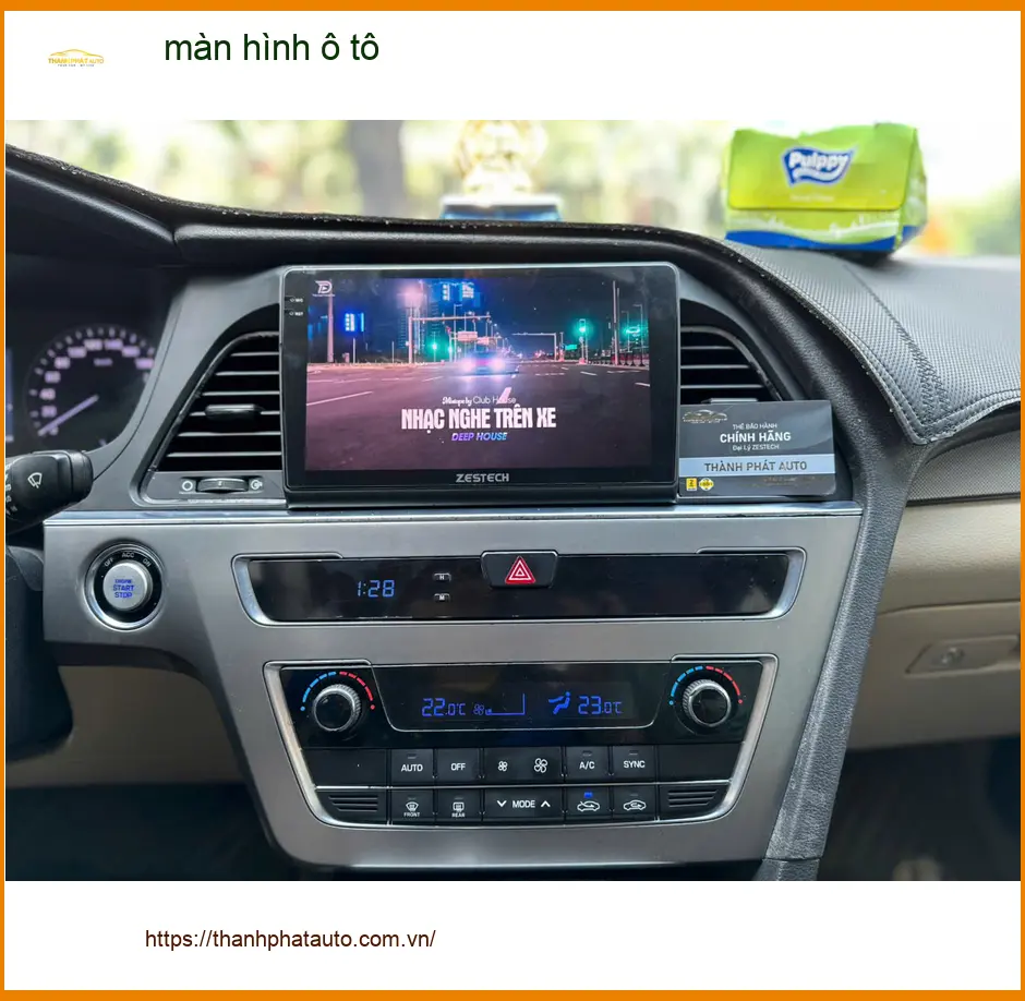 Anh Cường nâng cấp màn hình ô tô Android cho Honda CRV tại Quận 4 để thuận tiện xem bản đồ và giải trí ảnh thực tế 3