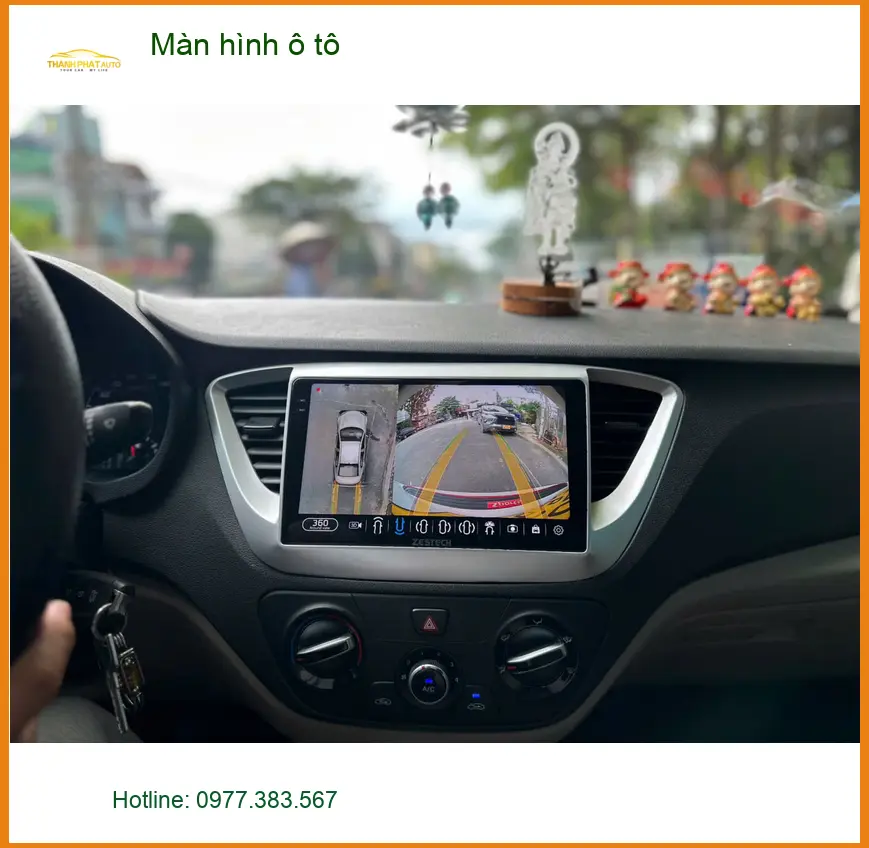 Chú Lâm nâng cấp màn hình ô tô cho Suzuki XL7 tại Quận 9 để giải trí tiện lợi hơn ảnh thực tế 2
