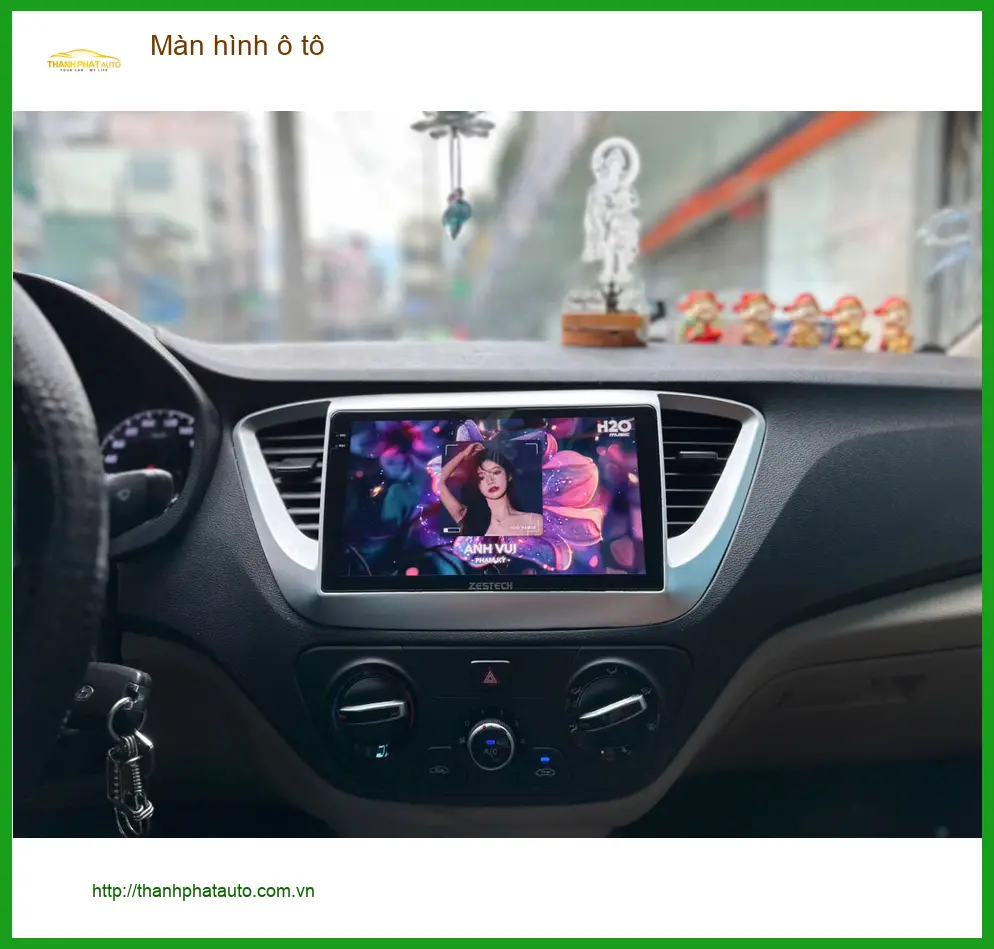 Chú Lâm nâng cấp màn hình ô tô cho Suzuki XL7 tại Quận 9 để giải trí tiện lợi hơn ảnh thực tế 5