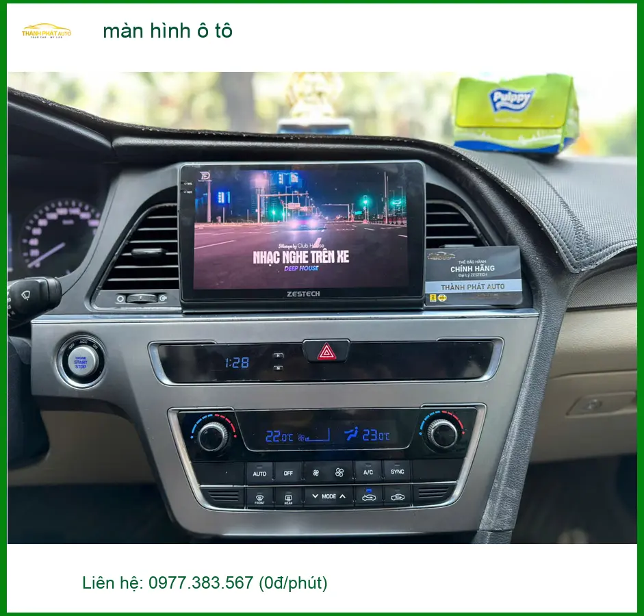 Anh Khang lắp màn hình ô tô thông minh cho Hyundai Accent ở Quận Thủ Đức