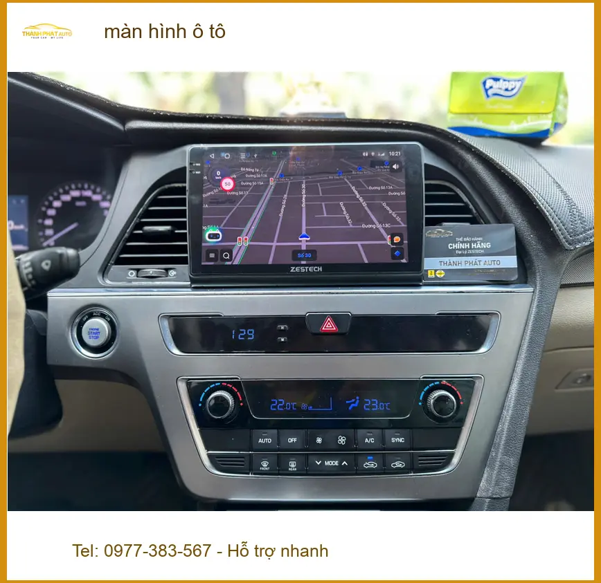 Anh Khang lắp màn hình ô tô thông minh cho Hyundai Accent ở Quận Thủ Đức ảnh thực tế 3