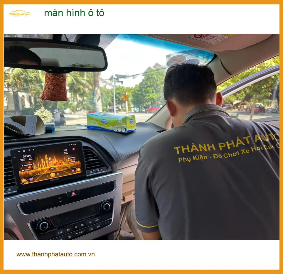Anh Khang lắp màn hình ô tô thông minh cho Hyundai Accent ở Quận Thủ Đức ảnh thực tế 4