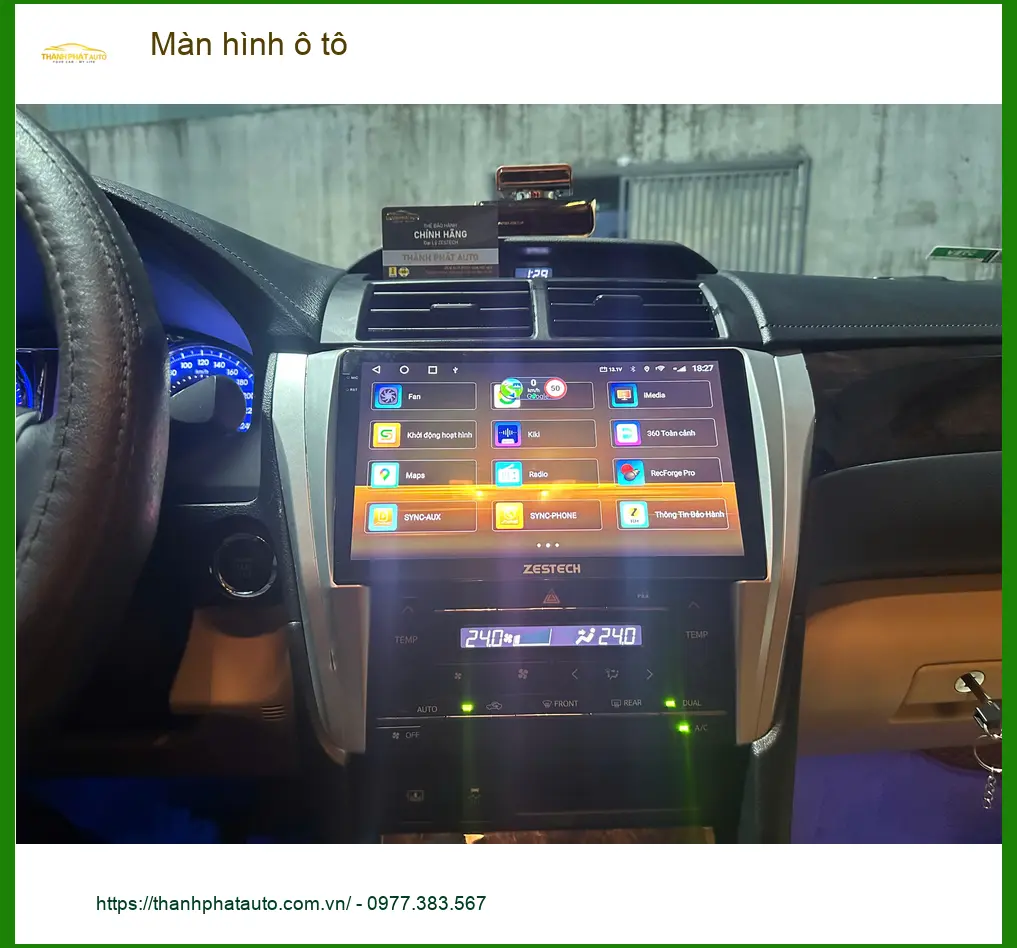 Anh Tấn nâng cấp màn hình ô tô cho Honda CRV tại Hóc Môn để trải nghiệm công nghệ mới ảnh thực tế 2