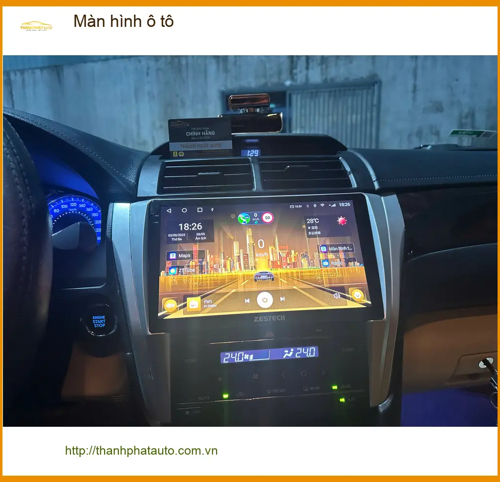 Anh Tấn nâng cấp màn hình ô tô cho Honda CRV tại Hóc Môn để trải nghiệm công nghệ mới ảnh thực tế 3