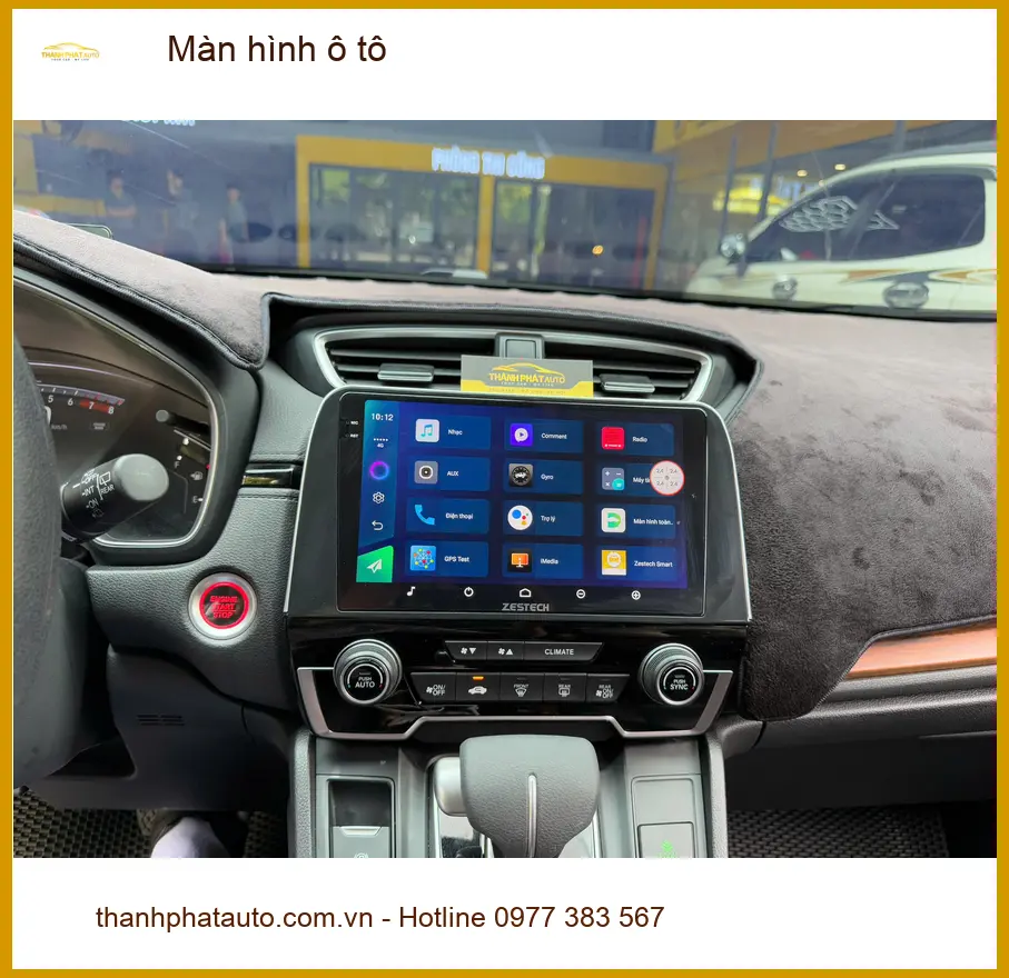 Anh Khải lắp Màn hình ô tô cho Honda CRV tại Quận 2 để nâng tầm trải nghiệm lái xe ảnh thực tế 5