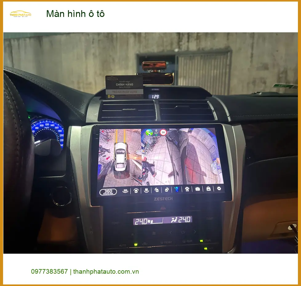 Anh Kiệt nâng cấp màn hình ô tô thông minh cho Honda CRV tại Quận 2 vì màn zin đã lỗi thời