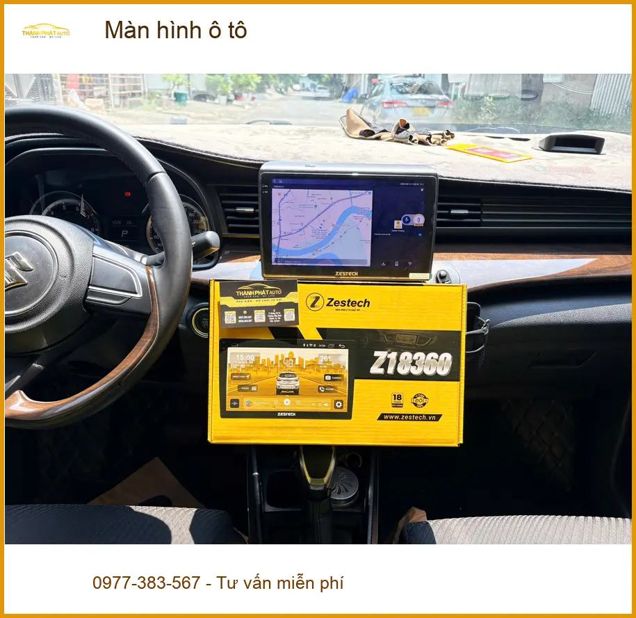 Anh Khôi nâng cấp màn hình ô tô thông minh cho Hyundai Creta tại Quận Bình Thạnh ảnh thực tế 2