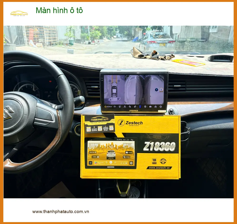 Anh Long lắp màn hình ô tô cho Hyundai Accent ở Quận 9 vì màn zin không có chỉ đường ảnh thực tế 4
