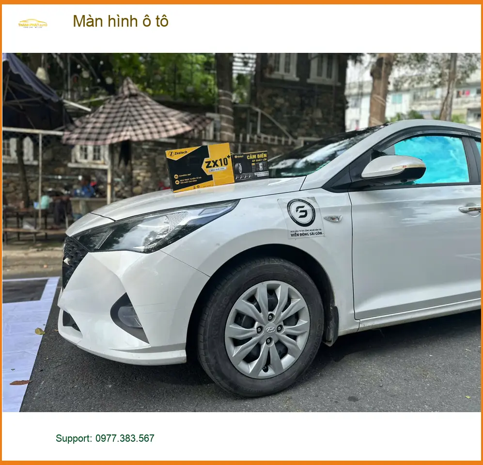 Chú Long nâng cấp màn hình ô tô cho Hyundai Accent tại Quận Tân Phú ảnh thực tế 3