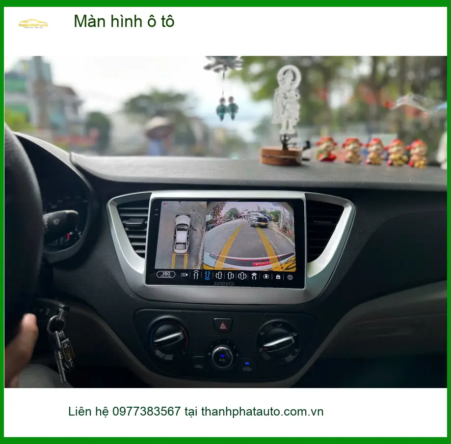 Chú Long nâng cấp màn hình ô tô cho Hyundai Accent tại Quận Tân Phú ảnh thực tế 4