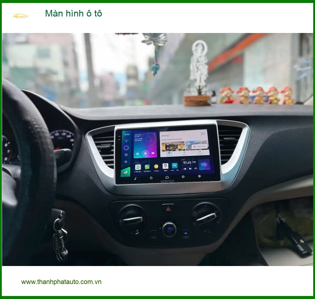 Anh Văn Khanh nâng cấp màn hình ô tô Hyundai Creta tại Hóc Môn ảnh thực tế 4