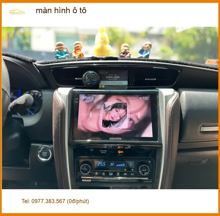 Chú Cường lắp màn hình ô tô Hyundai Accent tại Quận 9 chính hãng ảnh thực tế 5