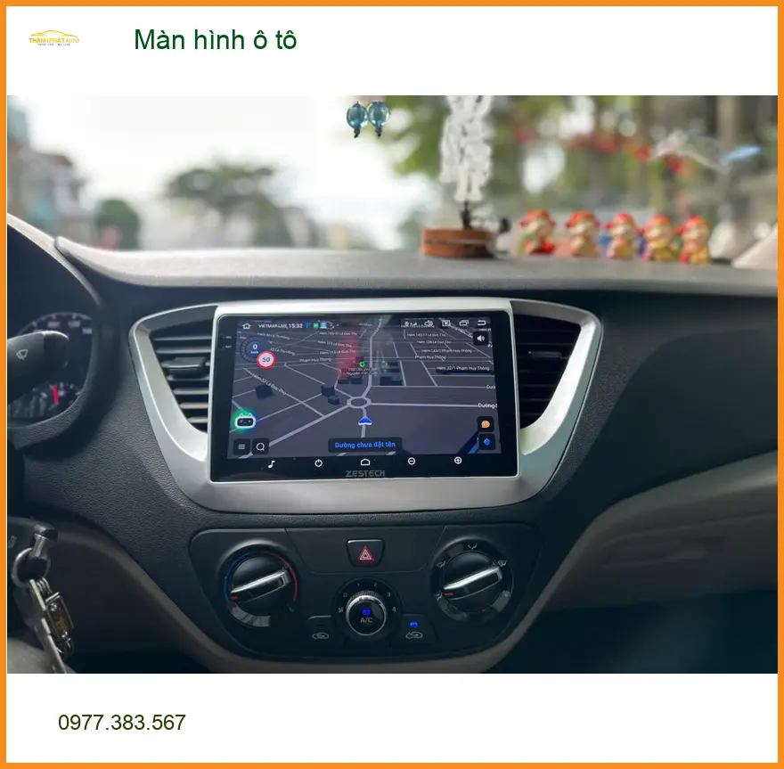 Chị Lan Anh lắp màn hình ô tô Toyota Vios tại Quận Phú Nhuận, giá tốt ảnh thực tế 3
