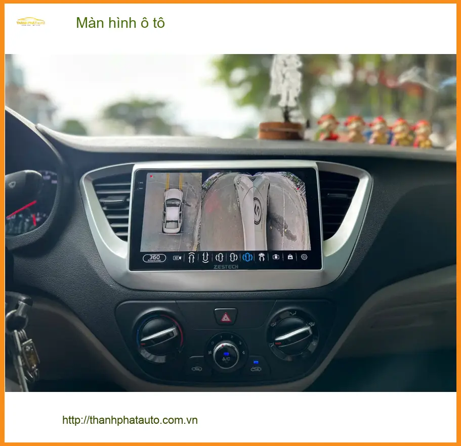 Chị Lan Anh lắp màn hình ô tô Toyota Vios tại Quận Phú Nhuận, giá tốt ảnh thực tế 4