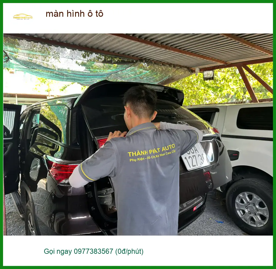 Anh Bách lắp màn hình ô tô cho Mazda CX-5 tại Quận 4 trải nghiệm công nghệ mới ảnh thực tế 4